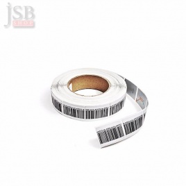 Противокражные радиочастотные штрихкодированные этикетки 3х4 см